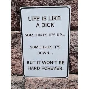 Toothsome Studios Life is Like A Dick 12.0 x 8.0 in_3