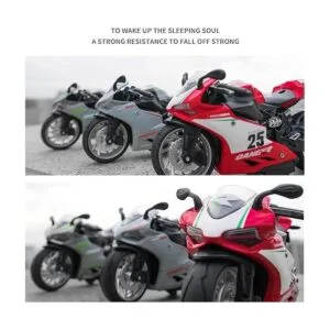 Modelo de motocicleta de tracción escala 112 de juguete_7