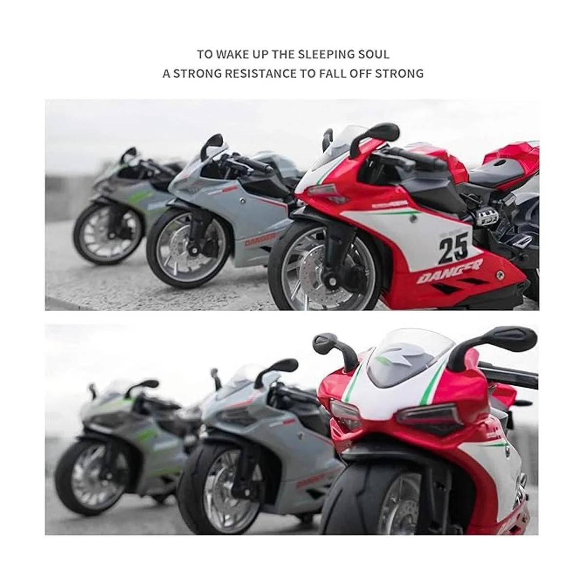 Modelo de motocicleta de tracción escala 112 de juguete_7