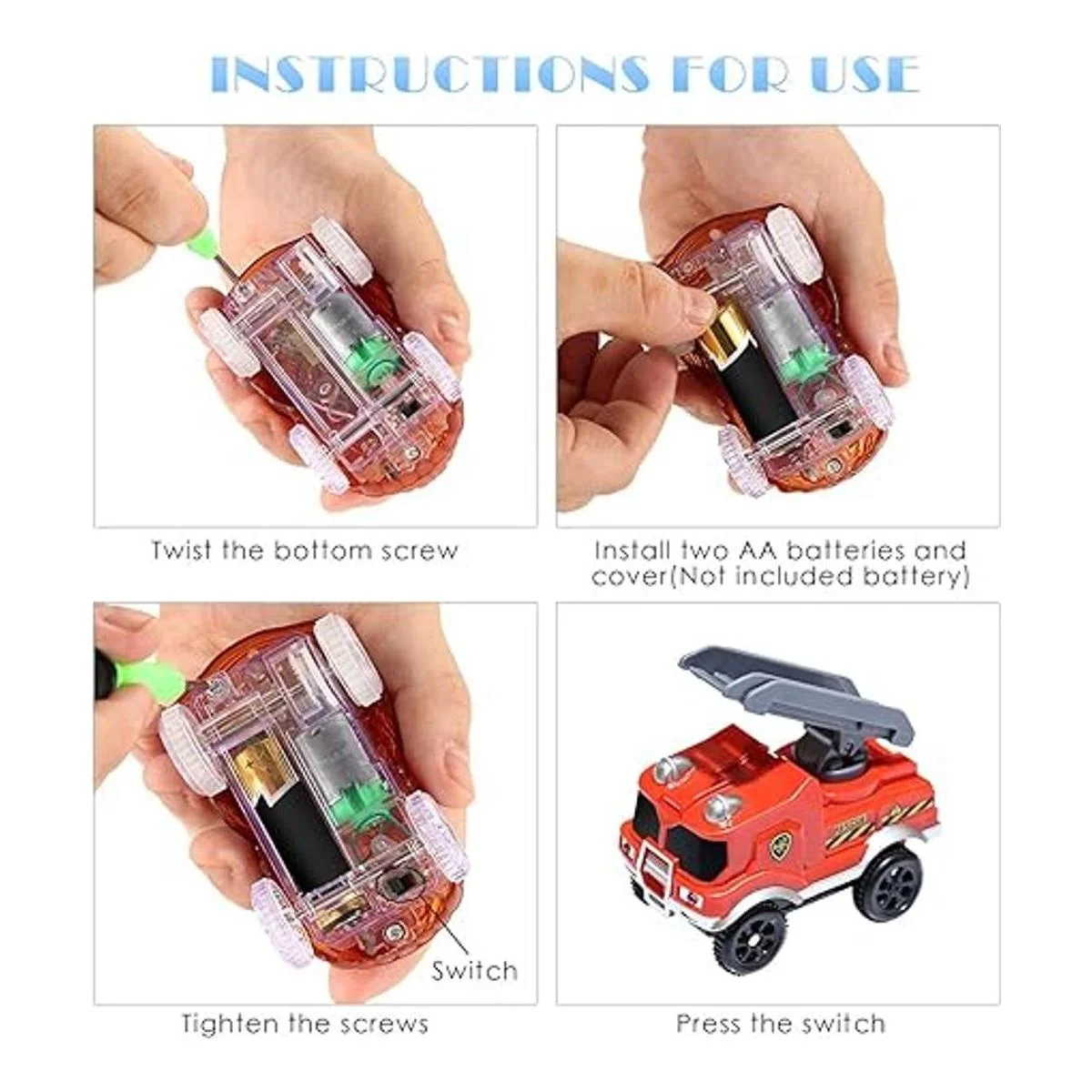 Solo repuesto de pistas de autos autos de juguete para_4