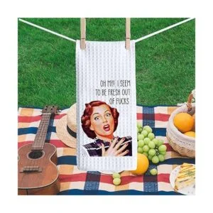 LEVLO Toalla de cocina retro con diseño retro de Ama de_3