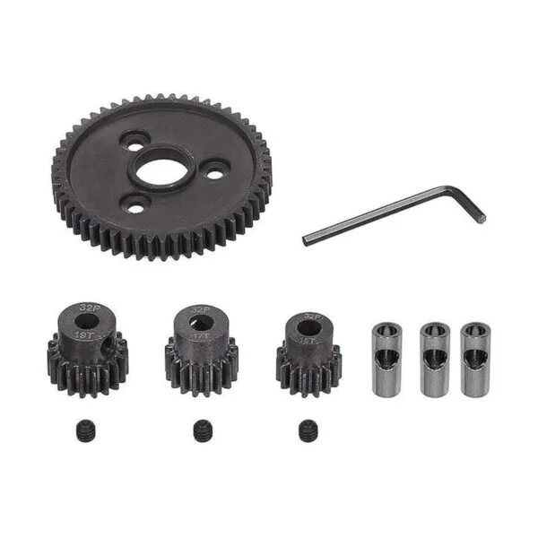 Rc Metal Steel 54T 32P Engranaje Espuela con 15T17T19T_1
