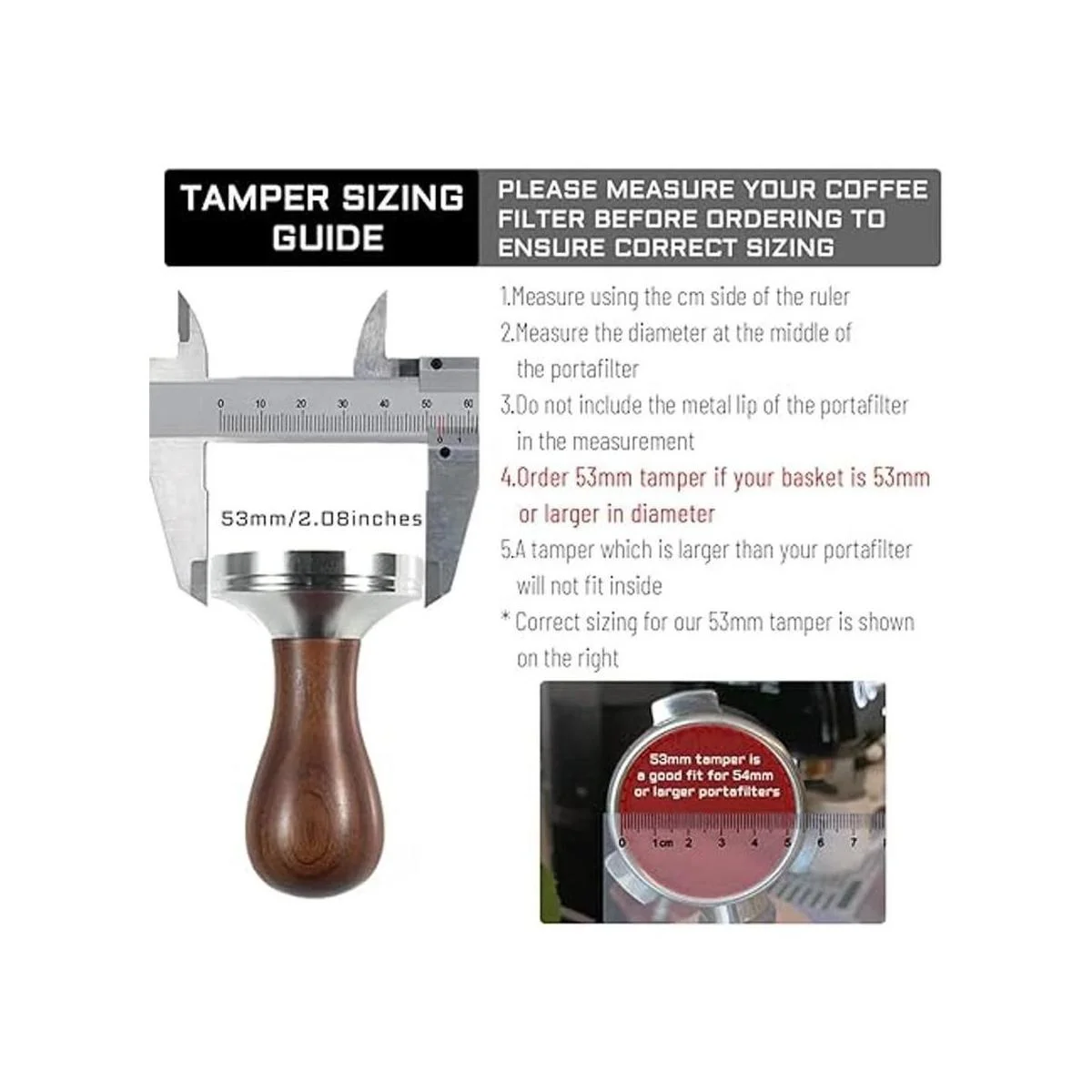 Prensa de café expreso con alfombrilla de manipulación 304_4