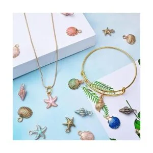 60 colgantes de aleación de mar de mar de mar de mar y_4