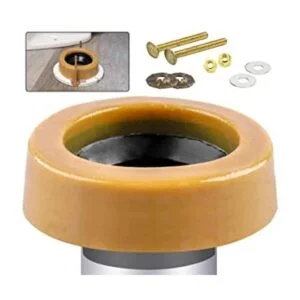 Kit de anillo de cera de inodoro extra grueso con brida y_1