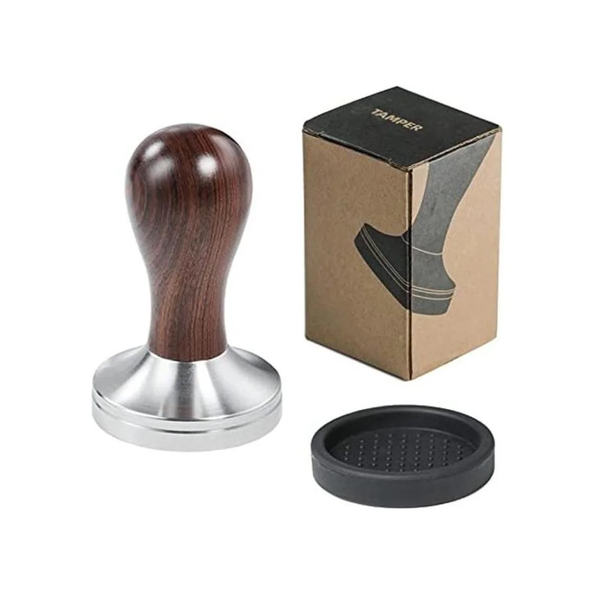 Prensa de café expreso con alfombrilla de manipulación 304_1