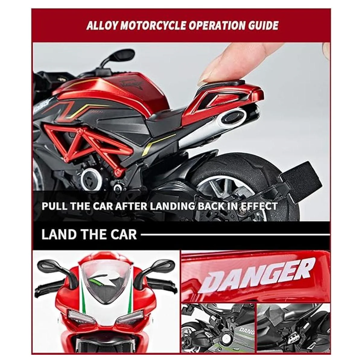 Modelo de motocicleta de tracción escala 112 de juguete_5