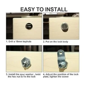 Paquete de 3 cerraduras de almacenamiento mejoradas para_6