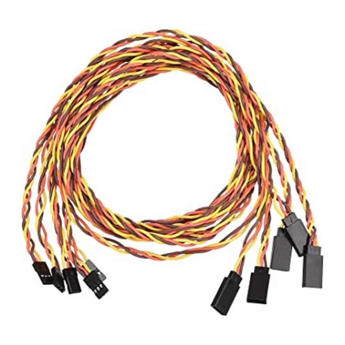 uxcell 5pcs 3Pin servo extensión cable cable conector_1