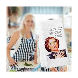 LEVLO Toalla de cocina retro con diseño retro de Ama de_6