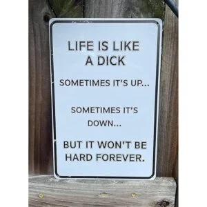 Toothsome Studios Life is Like A Dick 12.0 x 8.0 in_2