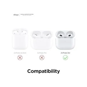 elago Peach Funda compatible con AirPods 3 bonita funda_2