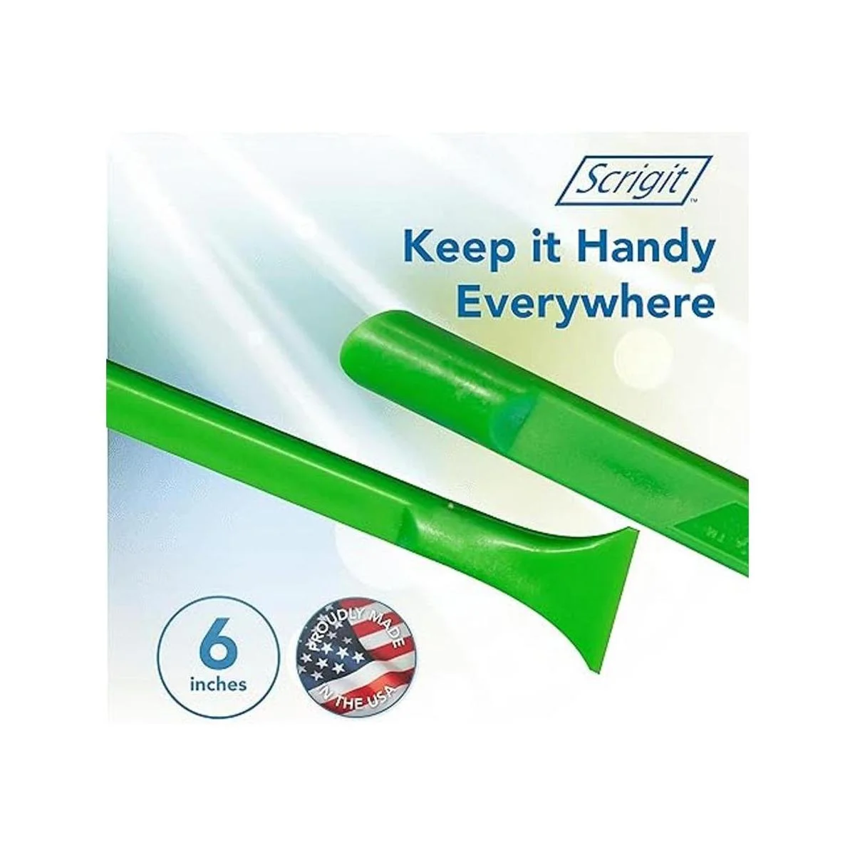 Scrigit Rascador de plástico de hoja ancha que no raya_4