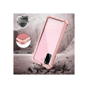 Dexnor Funda para Galaxy S20 con protector de pantalla de_5