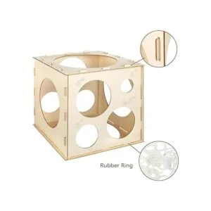 Auihiay Caja de cubo de madera de 12 agujeros con 200_4