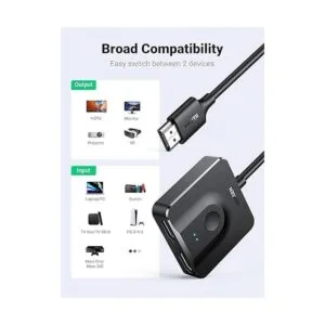 UGREEN Interruptor HDMI 4K a 60 Hz con cable HDMI de 3.3_6