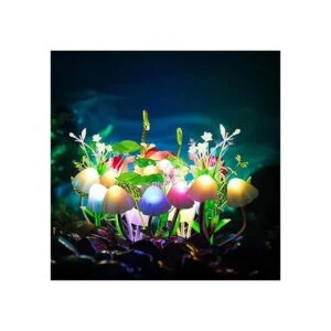 6 luces nocturnas de hongo con sensor de luz de 7 colores_7