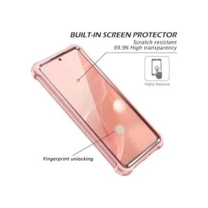 Dexnor Funda para Galaxy S20 con protector de pantalla de_3