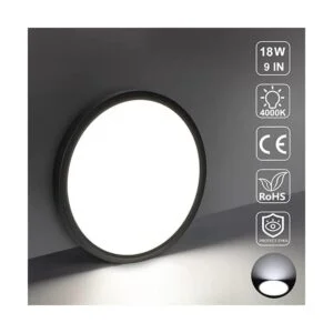 Lámpara LED de techo empotrada 8.9 pulgadas 18 W 5000 K_2