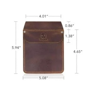 RingSun RS10 Protector de bolsillo de cuero genuino para_2