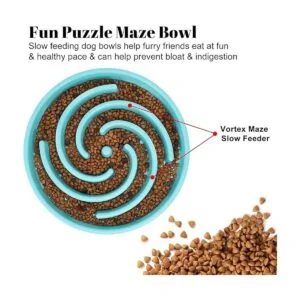 Cuencos grandes para perros de comedero lento para perros_2