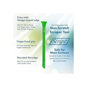 Scrigit Rascador de plástico de hoja ancha que no raya_3
