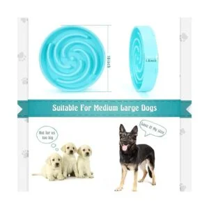 Cuencos grandes para perros de comedero lento para perros_5