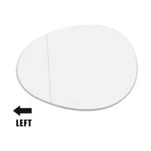 X AUTOHAUX Espejo retrovisor izquierdo del conductor con_6