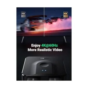 UGREEN Interruptor HDMI 4K a 60 Hz con cable HDMI de 3.3_5