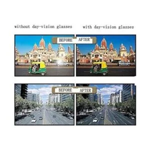 BOOLAVARD 2 lentes de sol de visión nocturna HD para_6