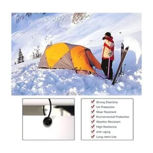 Cordones elásticos de bola de 6 pulgadas con bolas 50_4