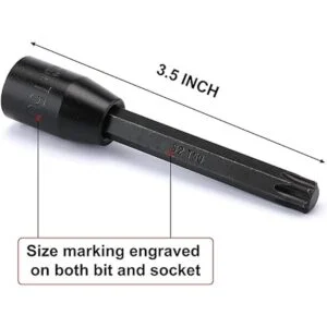 CASOMAN Juego de 8 llaves Torx Star de 38 pulgadas extra_4