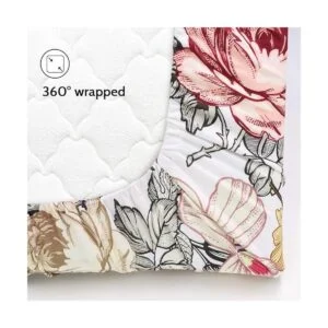 Juego de sábanas de algodón de jersey para cuna universal_3