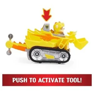 Paw Patrol Rescue Knights Auto de juguete transformador_5