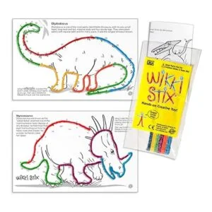 Paquete divertido de dinosaurios Wikki Stix_3