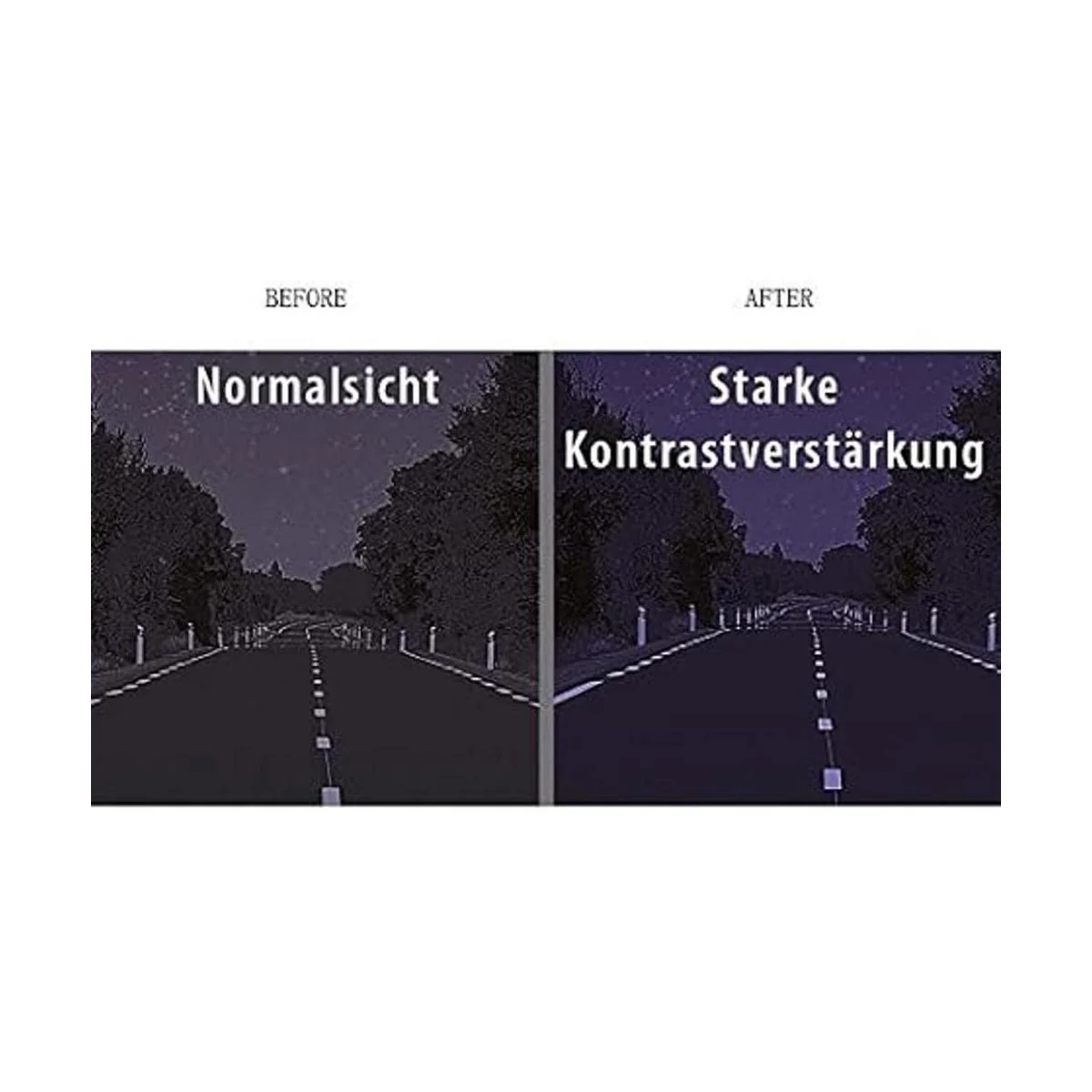 BOOLAVARD 2 lentes de sol de visión nocturna HD para_5