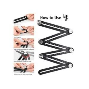 Regla de medición multiángulo localizador de agujeros de_3