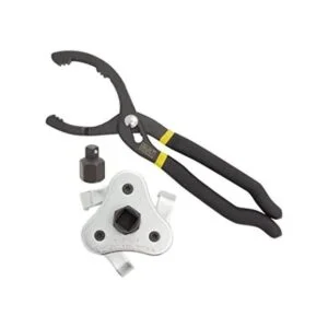 Llave de filtro de aceite ajustable de 3 mandíbulas con_1