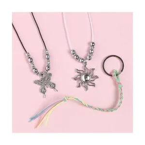 Incraftables Juego de 3 rollos de cuerda elástica blanco_3