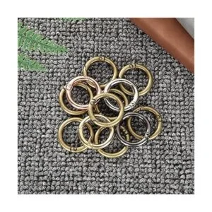 50 anillos de resorte redondo de 1.102 in ganchos de_5