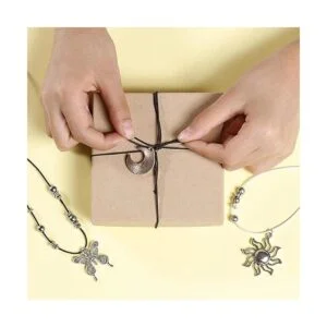 Incraftables Juego de 3 rollos de cuerda elástica blanco_5