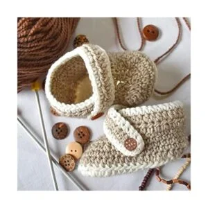 Mandala Crafts Botones grandes de madera para_6