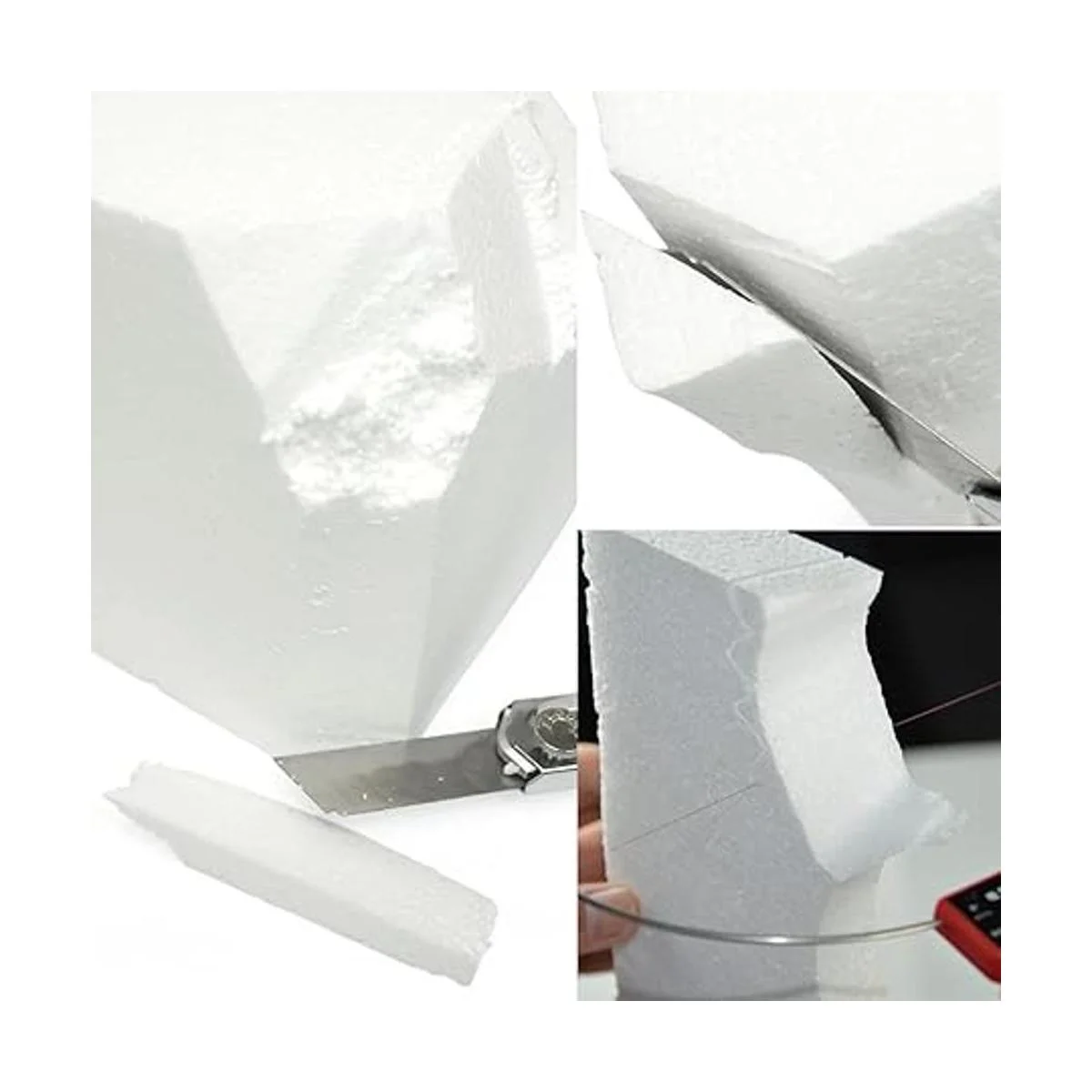 Blue Handcart Bloque de escultura rectangular de espuma_4