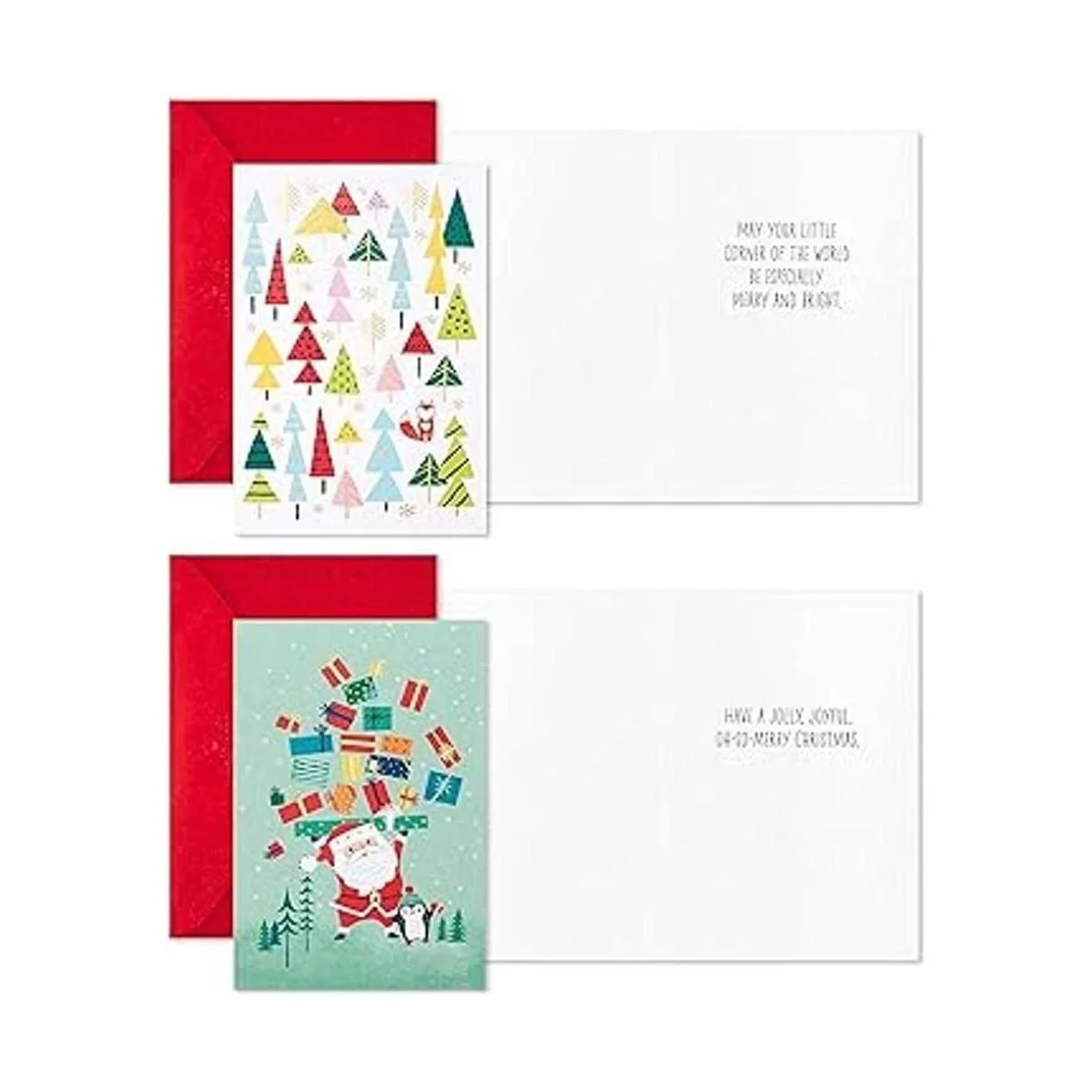 Hallmark Surtido de tarjetas de Navidad en caja colorido_5