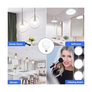 Bombillas LED G25 para tocador equivalente a bombilla_3