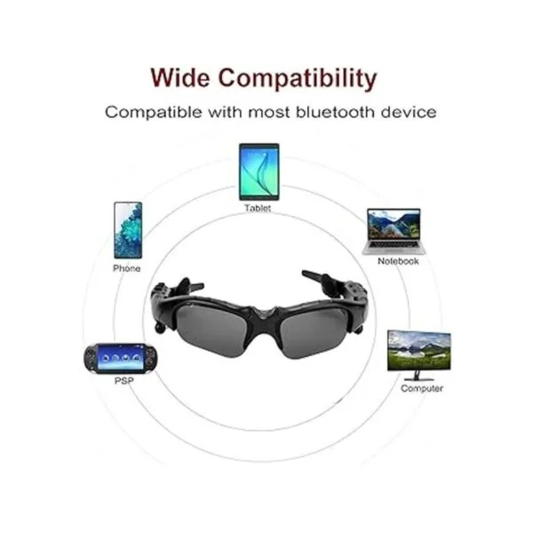 Gafas de sol Bluetooth con auriculares inalámbricos de_5