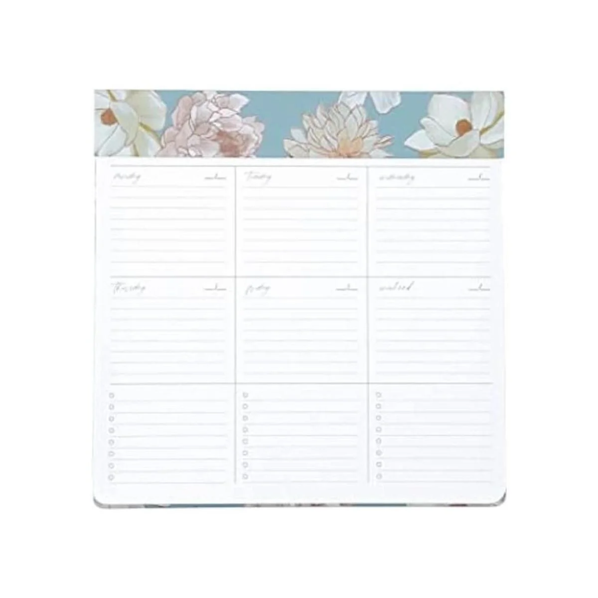 Erin Condren Bloc de planificación de diseñador Flora._1