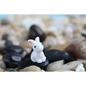 100 figuras en miniatura de conejo mini conejos hadas_4