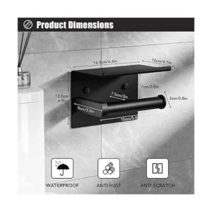 Tindbea Soporte de papel higiénico de tamaño Mega con_5