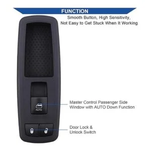 Interruptor de ventana eléctrica para el lado del pasajero_3